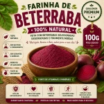 FARINHA DE BETERRABA 100 GR