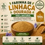 FARINHA DE LINHACA DOURADA 100G