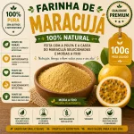 FARINHA DE MARACUJA 100G
