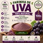 FARINHA DE UVA 100G