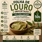 FOLHA DE LOURO IMPORTADO 50G