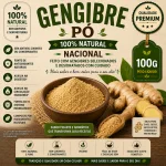 GENGIBRE P� NACIONAL 100G