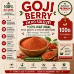 GOJI BERRY EM P� SOLUVEL 100G