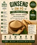 GINSENG EM P� 100G