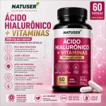 ACIDO HIALURONICO + VITAMINAS 60 CAPS 590MG - NATUSER