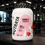 WHEY GREGO NUTRATA MORANGO C/ CHANTILLY 900G POTE