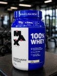 100% WHEY MAX POTE 900G LEITE