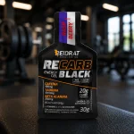 RECARB ENERGY GEL BLACK SABOR RASPBERRY 30GR (UNID)