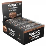 BARRA YOPRO CHOCOLATE 55G NUTRATA (UNID)