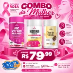 COMBO DA MULHER - OUTUBRO ROSA