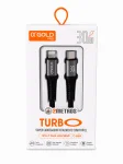 Cabo Turbo Tipo C para Tipo Lightning 30W