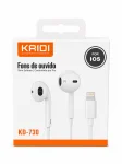 Fone de ouvido Lightning KAIDI