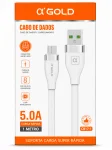 Cabo USB para Micro USB α'Gold CB17-1 5A