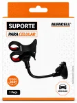 Suporte Veicular para Celular Alfacell com Ventosa e Haste Flex�vel