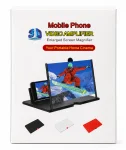 Amplificador de Tela para Celular 3D 12 Polegadas Lupa Smartphone