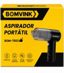Aspirador de P� Port�til Sem Fio Bomvink BOM-7003 Recarreg�vel Mini Aspirador