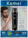 M�quina de Acabamento Kemei KM-1512 Profissional USB Display LED Recarreg�vel