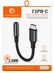 Adaptador USB-C para P2 3,5mm H'Maston ZHQ18 Conversor �udio Tipo-C