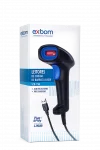 Leitor C�digo de Barras Laser Exbom LCB-150 USB Scanner Boleto Nota Fiscal PDV