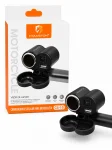 Carregador USB para Moto H'Maston CS-10 Tomada 12V Acendedor USB com LED