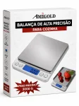 Balan�a Digital De Precis�o 3kg 0,1g Alta Precis�o Cozinha