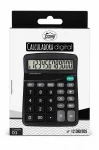 Calculadora Digital Cosy com display de 12 d�gitos, fun��es de mem�ria, porcentagem, GT e MU. Ideal para escrit�rio, com�rcio, estudos e uso di�rio.