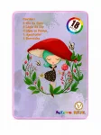 Estojo de Desenho Infantil 18 Pe�as com L�pis de Cor e Giz de Cera