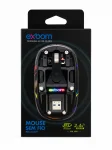 Mouse Sem Fio Exbom MS-5530T Bluetooth e 2.4GHz Recarreg�vel