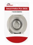 Ralo para Pia em A�o Inox 7cm com Cesto Coletor de Res�duos