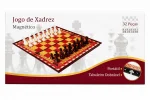 Jogo de Xadrez Magn�tico Port�til - Tabuleiro Dobr�vel com 32 Pe�as