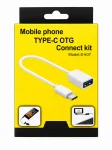 Cabo Adaptador OTG USB Tipo-C para USB-A