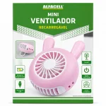 Mini Ventilador Recarreg�vel Alfacell � Port�til USB
