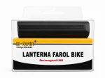 Lanterna Farol Bike Recarreg�vel USB B-Max