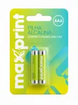 Pilha Alcalina AAA Maxprint