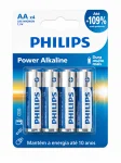 Pilhas Alcalinas AA Philips Power Alkaline