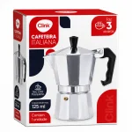 Cafeteira Italiana Clink 3 X�caras � 125ml