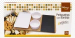 Conjunto Petisqueiras com Bandeja Wincy Casa 5 Pe�as