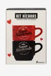 Kit X�caras Super Namorados com 2 Unidades