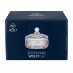 Potiche de Cristal com Tampa Wolff Casa