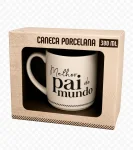 Caneca Porcelana �Melhor Pai do Mundo� 300ml