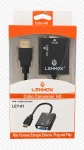 Conversor HDMI para VGA com �udio Lehmox LEY-01
