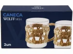 Kit de Canecas Wolff com Fibra Natural (2 Unidades)