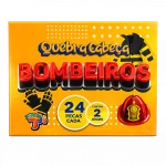 Jogo Quebra-Cabe�a Infantil Bombeiros Toyster (2 Jogos de 24 Pe�as)