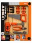 Brinquedo Kit Construtor com Morsa e Ferramentas Realistas