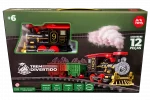 Locomotiva de Brinquedo Cl�ssica com Luz, Som e Fuma�a