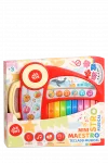 Pianinho Educativo Mini Maestro Colorido com Al�a