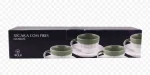 Conjunto de X�caras com Pires Ombr� Verde Wolff