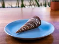 Cone Recheado De Ninho Com Nutela