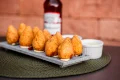 Coxinha de Linguiça com Queijo