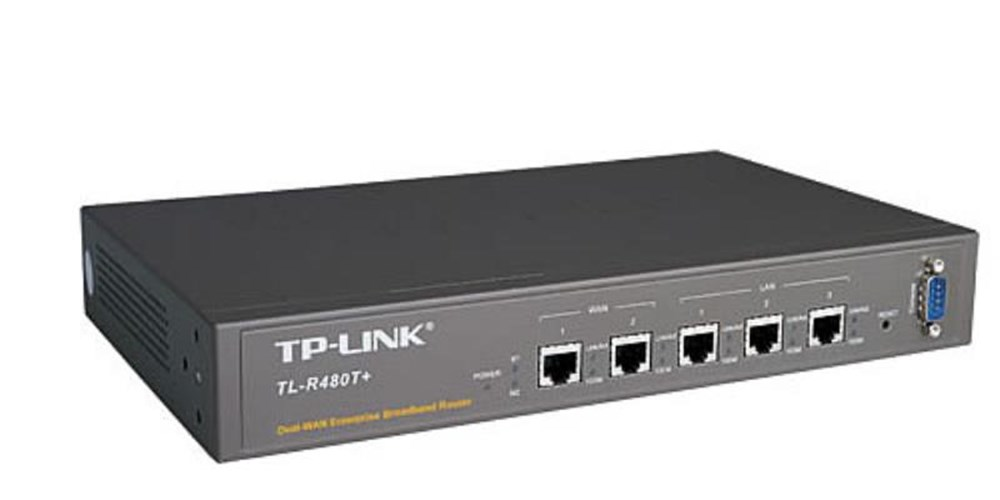 Roteador 10/100Mbps 2P Wan + 3P Lan TP-Link TL-R480T